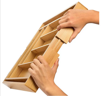 Is the Expandable Bamboo Kitchen Utensils Drawer Organizer Garnering Attention?