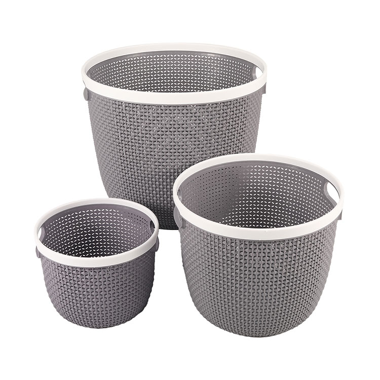 Is the Round Bin Woven Plastic Storage Basket Garnering Increased Attention in Home Organization Trends?