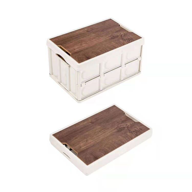30 Quart plastic Foldable and Stackable Storage Crate