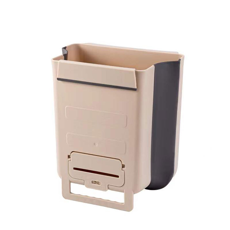 9l Kitchen Collapsible Folding Hanging Garbage Can