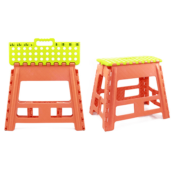 Plastic Extra-Wide household Kitchen Step Stool 15.3 inch height