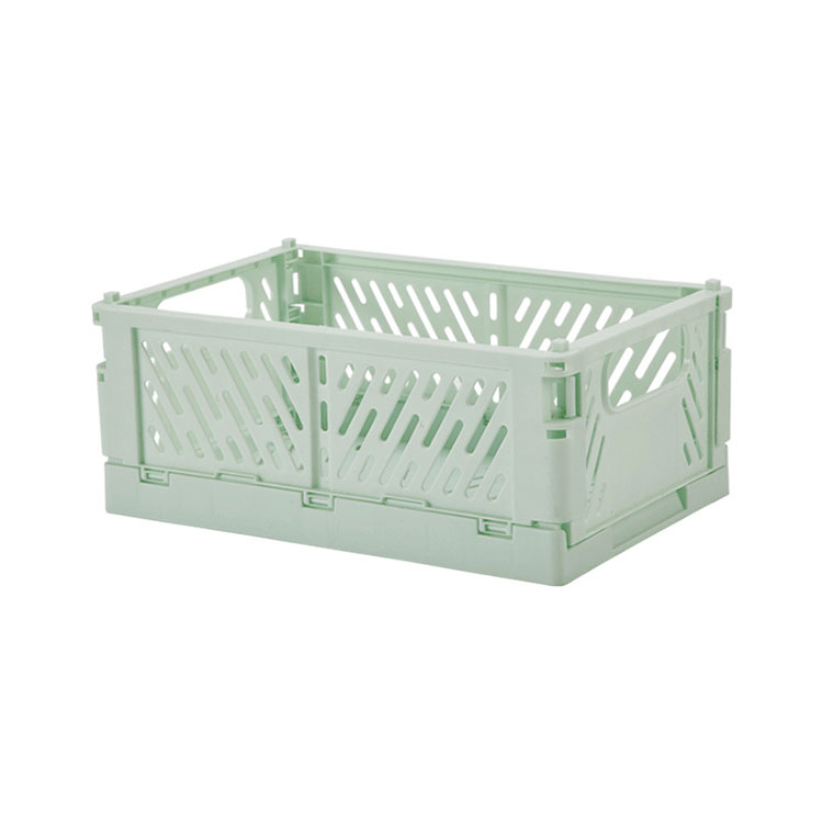 Plastic Folding Desktop Organize Crates