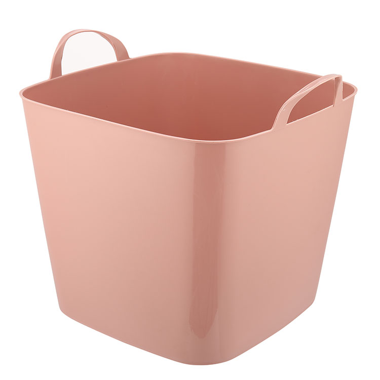 Plastic Square Laundry Clothes Washing Basket