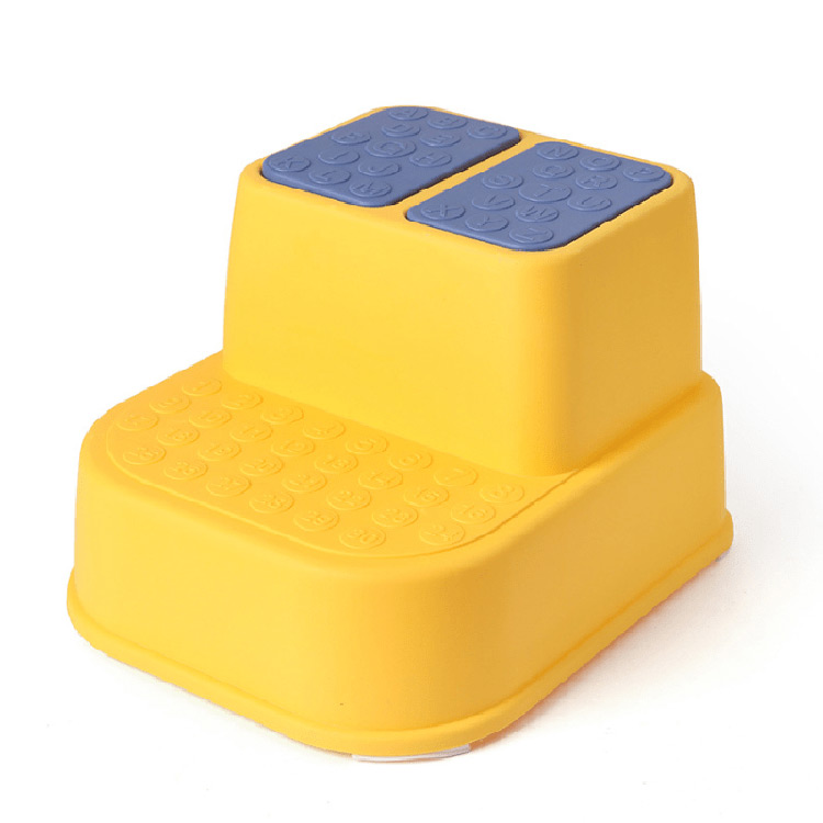 Stackable Alphabet Household plastic children 2 step kitchen stool