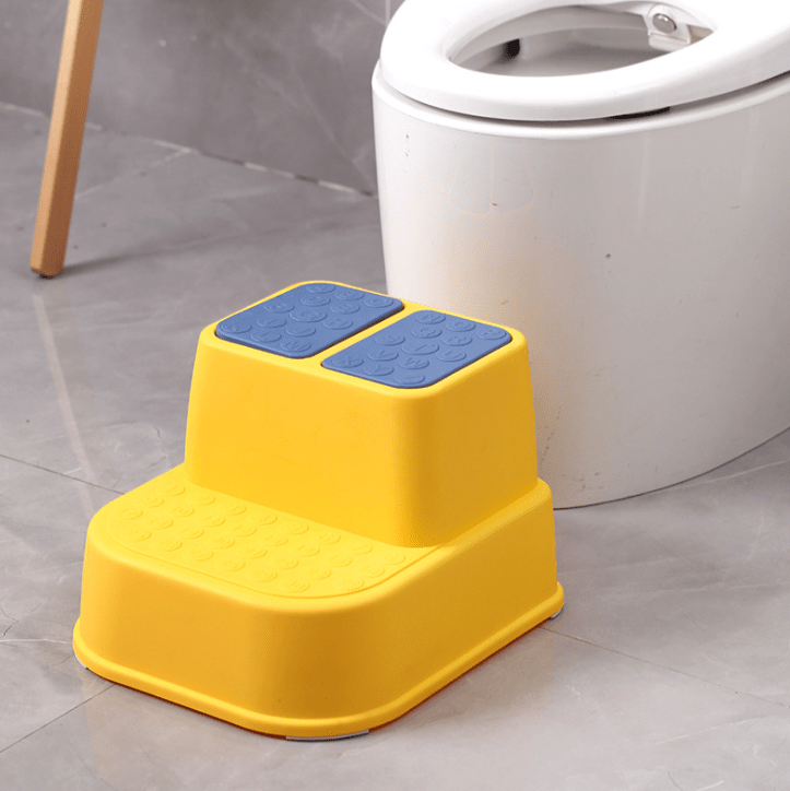 Strackable Alphabet Household plastic children 2 step kitchen stool